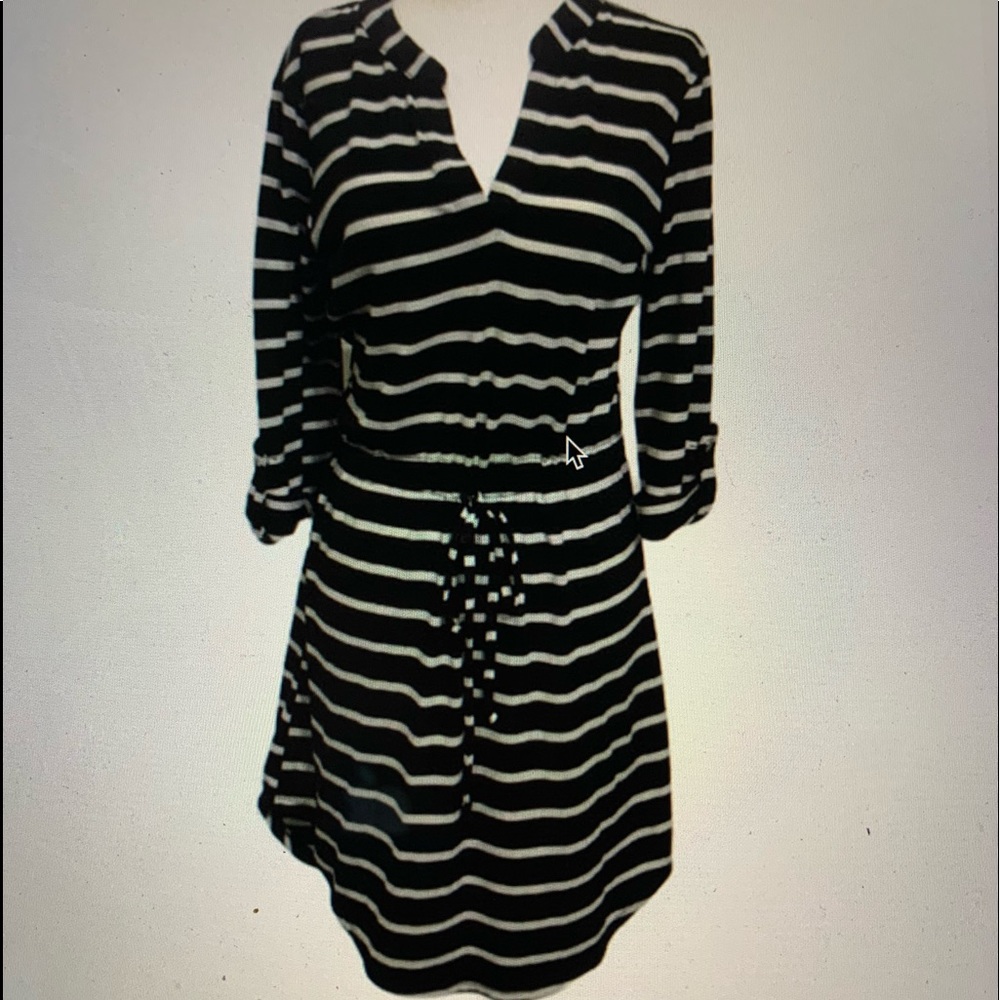 Lily Rose Striped Casual Dress